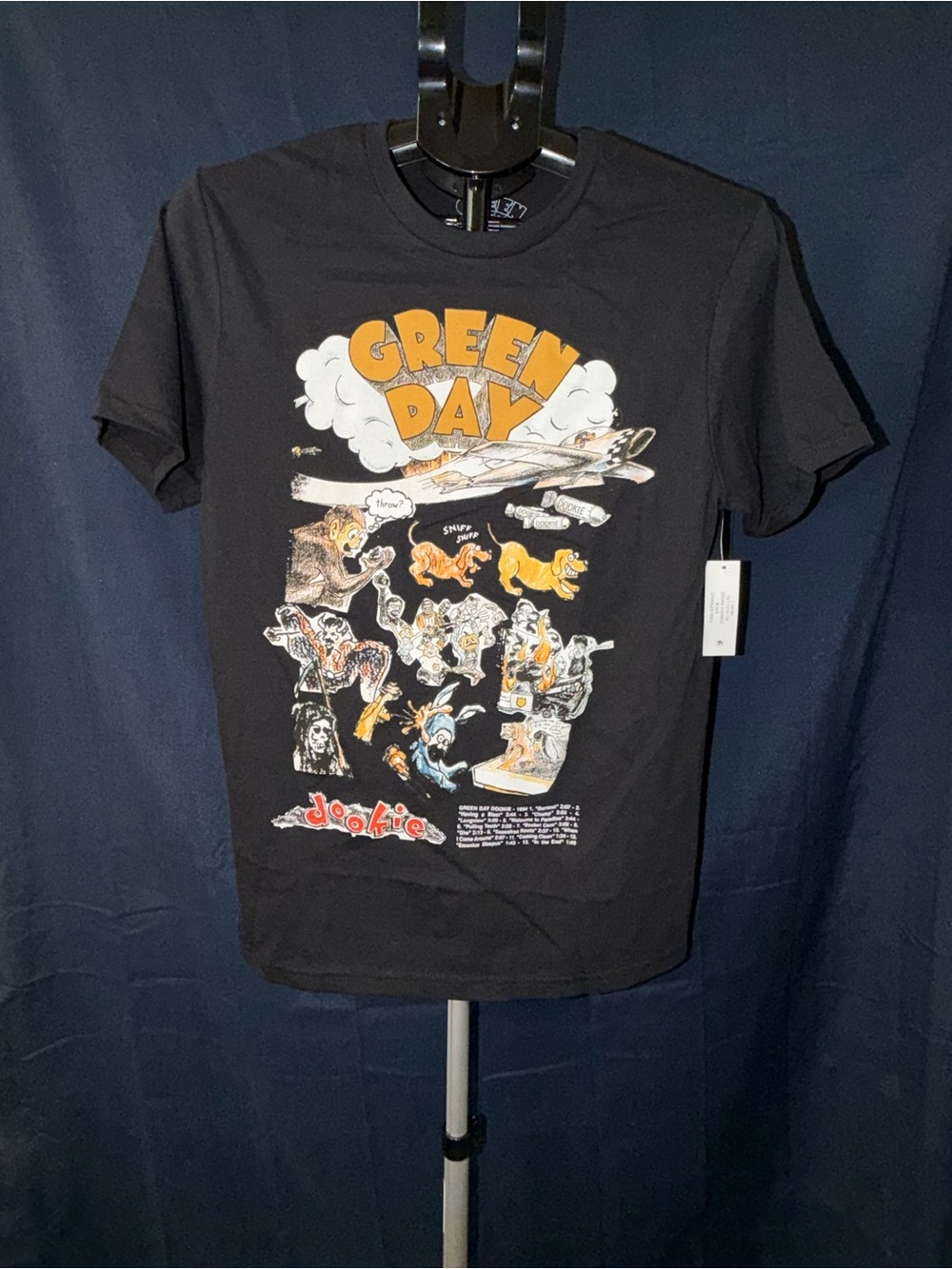Green Day “Dookie” Graphic Tee (S/C 34–36) – Album Art